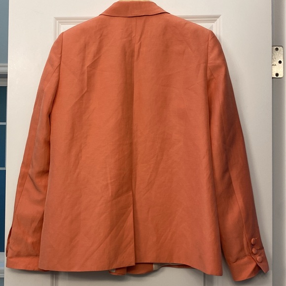 Sézane Gracie Blazer Size 38, Peach - Picture 4 of 6